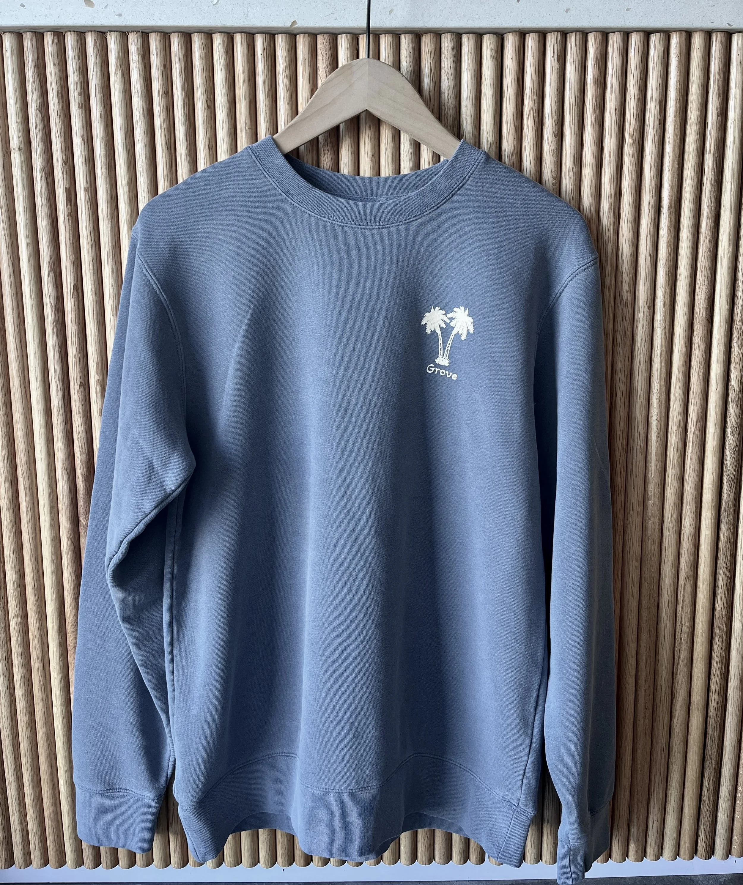 Grove Surf + Coffee Sundown Crew Fleece — Grove Surf + Coffee